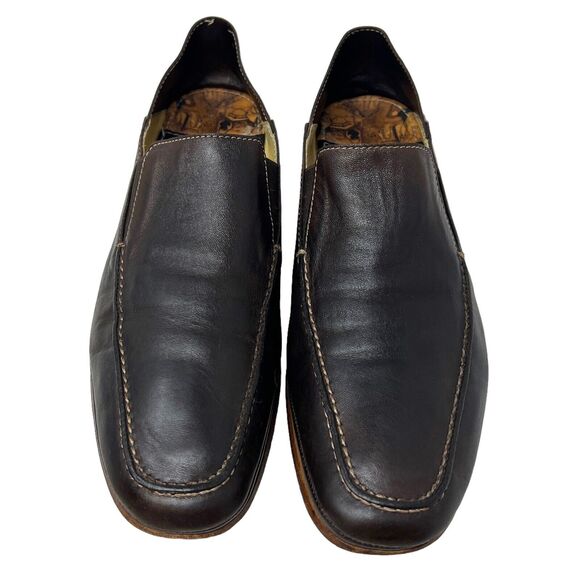 Gordon Rush Men\'s Brown Leather Slip-on Loafers Size US 12 main image 7